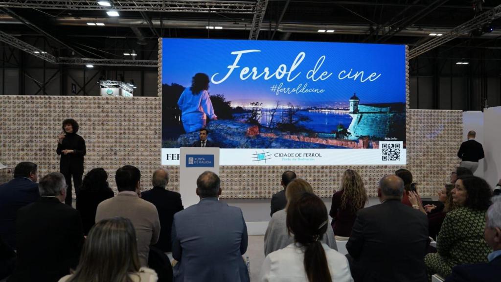 Rey Varela, en la presentación de la propuesta de Ferrol en FITUR 2025