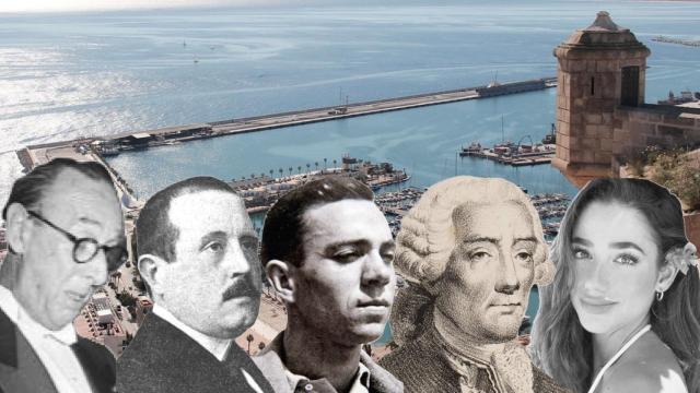 Algunos de los personajes alicantinos más famosos.
