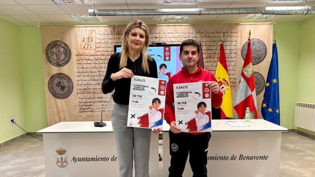 Presentación de la segunda edición del campeonato de Kárate 'Ciudad de Benavente'