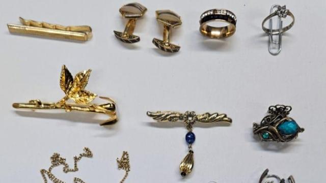 Objetos incautados por la Policía Nacional