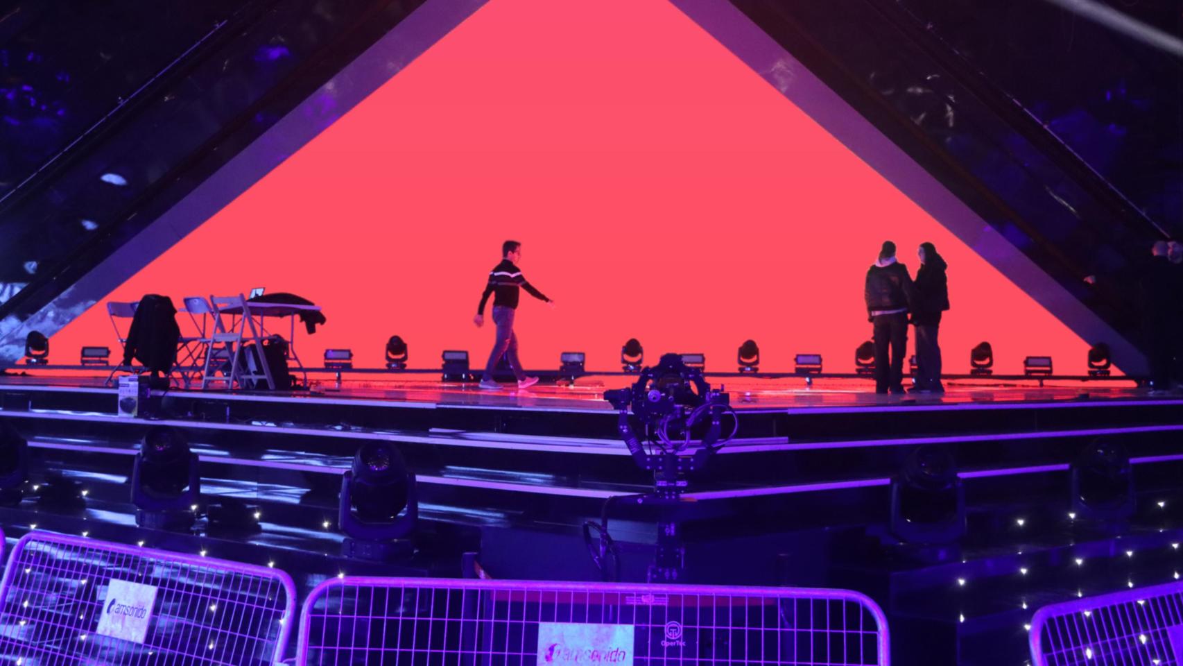 El escenario del Benidorm Fest 2025.