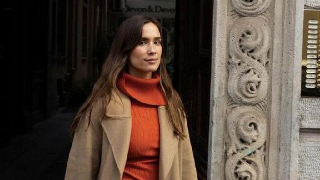 María Pombo en Milán.