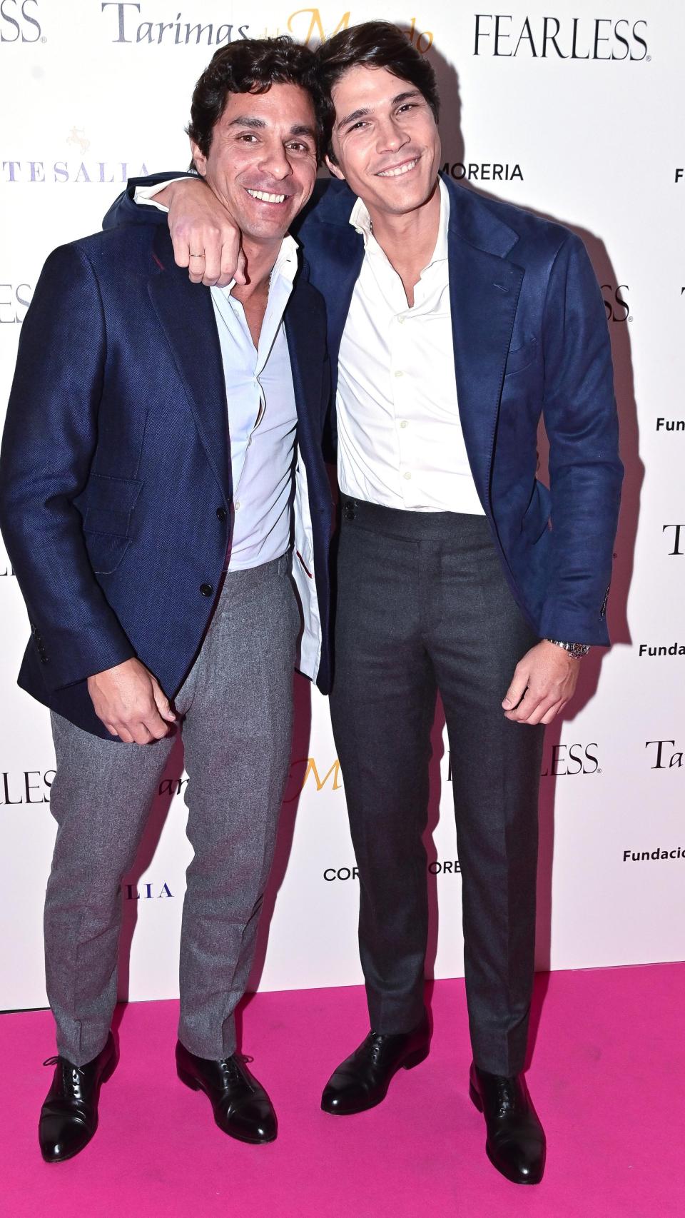 Jacobo y Pablo Castellano en un acto en Madrid, en noviembre de 2023.