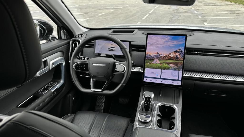 Interior del Jaecoo 7.