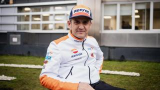 El piloto Isidre Esteve durante una entrevista con EL ESPAÑOL.