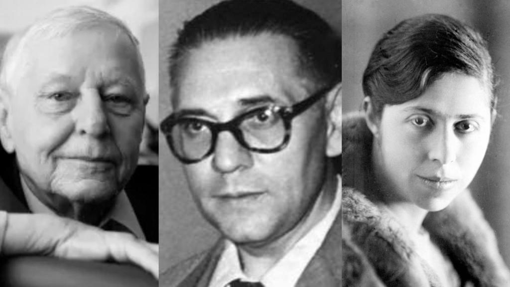 Hans Magnus Enzensberger, Irène Nemirovsky y Luis Seoane.