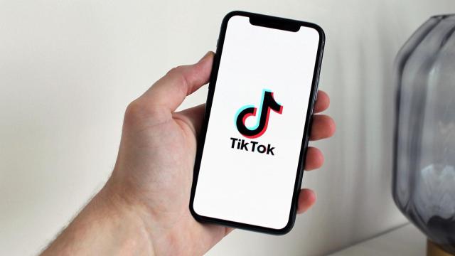 Un móvil con TikTok