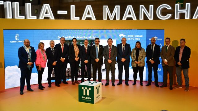 Presentación de la Diputación de Toledo en Fitur. Foto: Diputación.