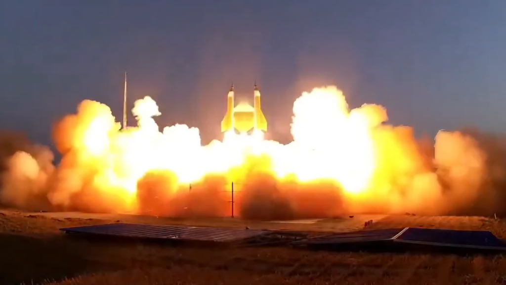 Prueba de vuelo hipersónico en China
