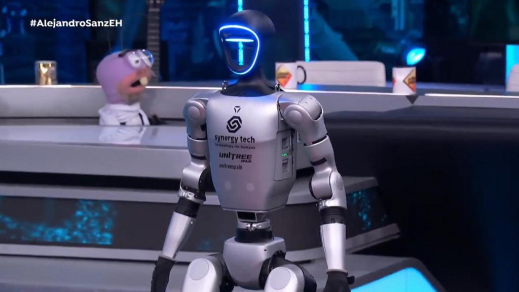El robot humanoide Unitree G1 en 'El Hormiguero'.
