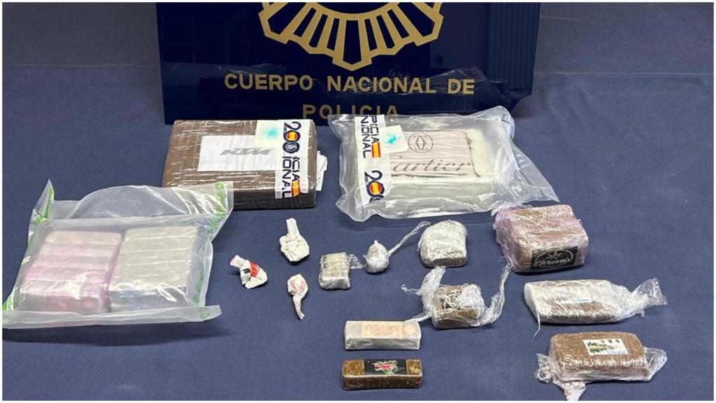 Droga incautada por la Policía Nacional