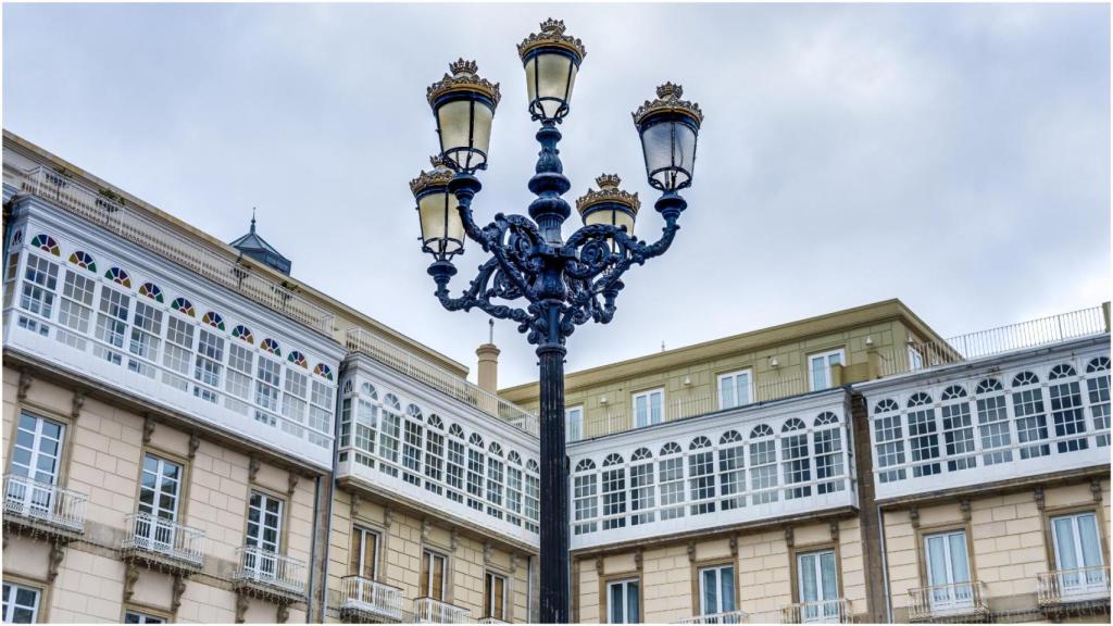 Imagen de archivo de las galerías de María Pita