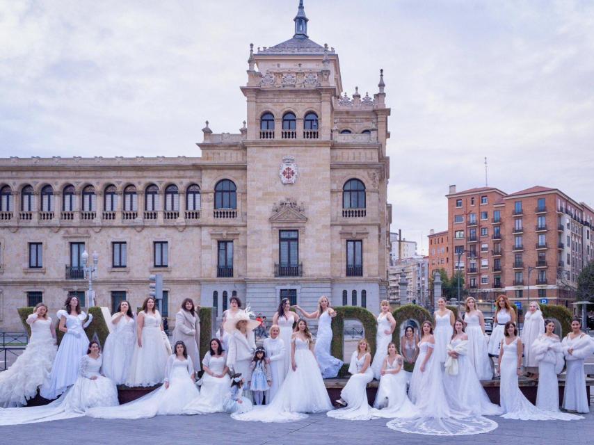 Las novias por las calles de Valladolid