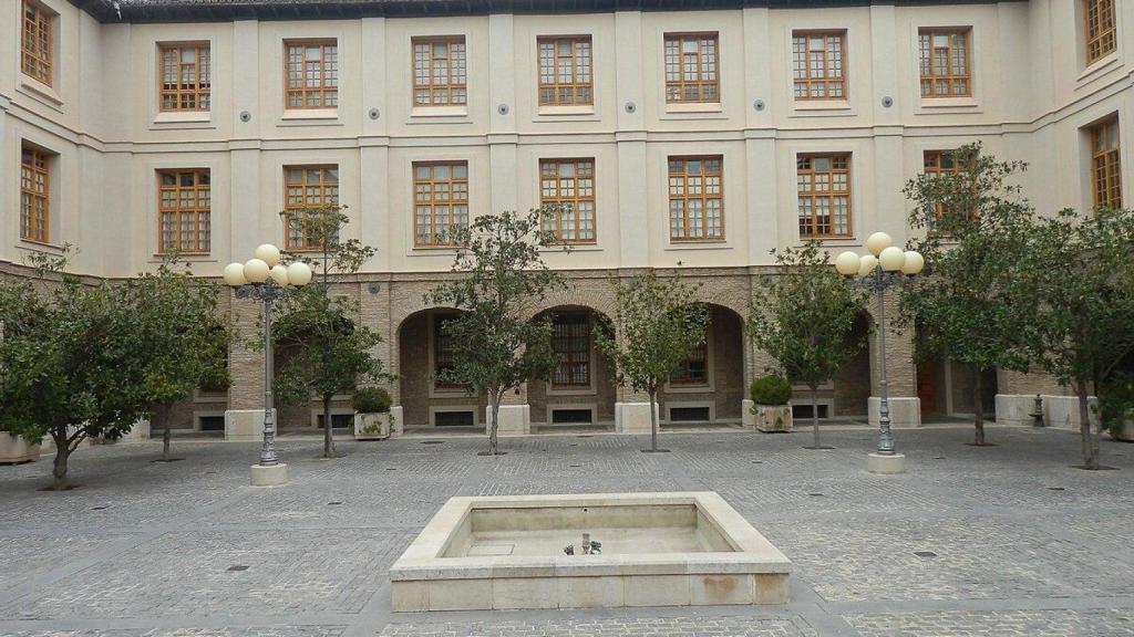 Otro de los patios interiores, en la actualidad.