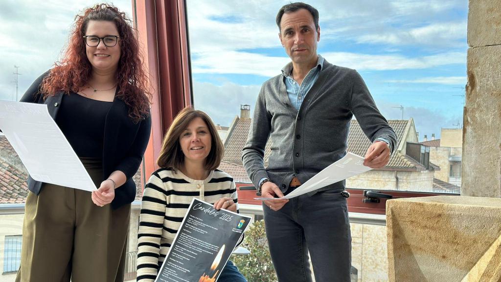 Presentación de la fiesta chica de las Candelas de Villamayor