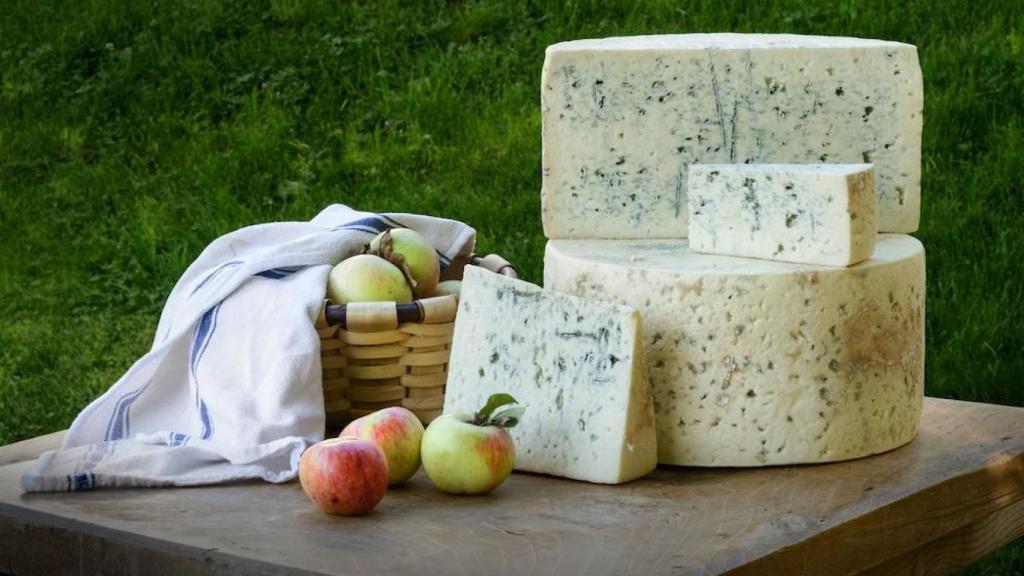 El queso azul de Búnker de la quesería O Xortical.