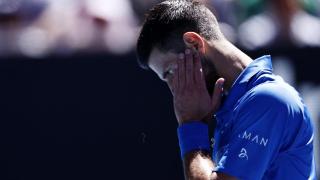 Novak Djokovic, durante el Open de Australia 2025