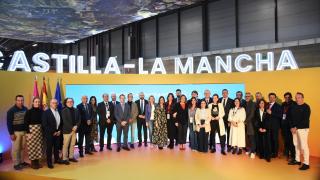 El stand de Castilla-La Mancha en Fitur ha dedicado el cuarto día de feria a la provincia de Ciudad Real.