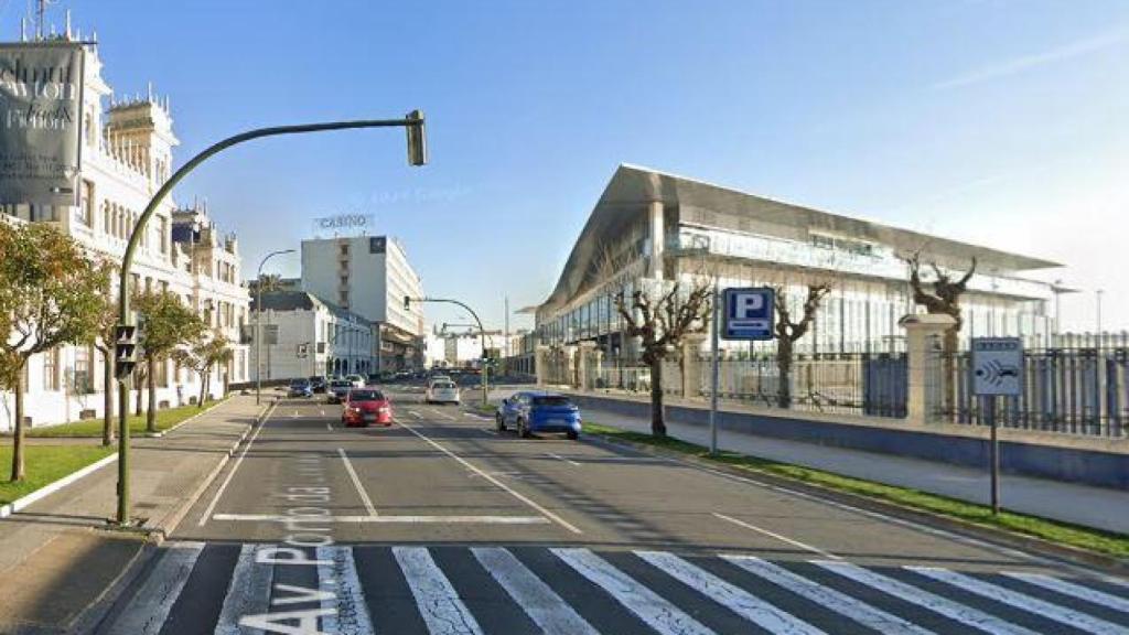 Avenida do Porto en A Coruña