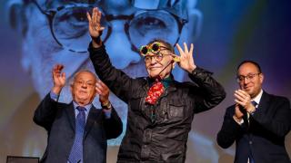 Medalla del Premio Castilla y León de las Letras 2023 a Fernando Arrabal en Ciudad Rodrigo