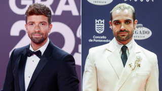 Xoán Fórneas y Pablo Alborán.