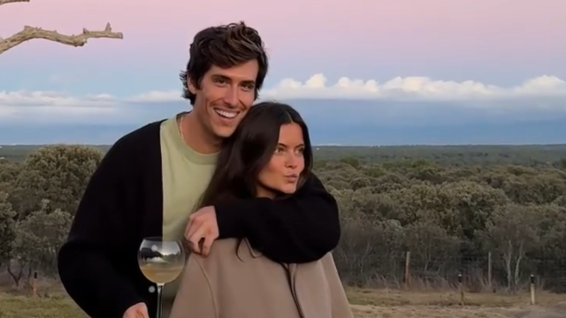 Nacho Aragón y Bea Gimeno en su fiesta de cumpleaños.