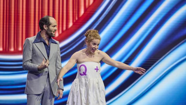 Diego Anido y María Vázquez en los Premios Feroz
