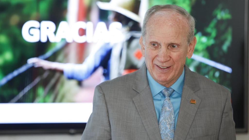 William Rodríguez, ministro de turismo de Costa Rica.