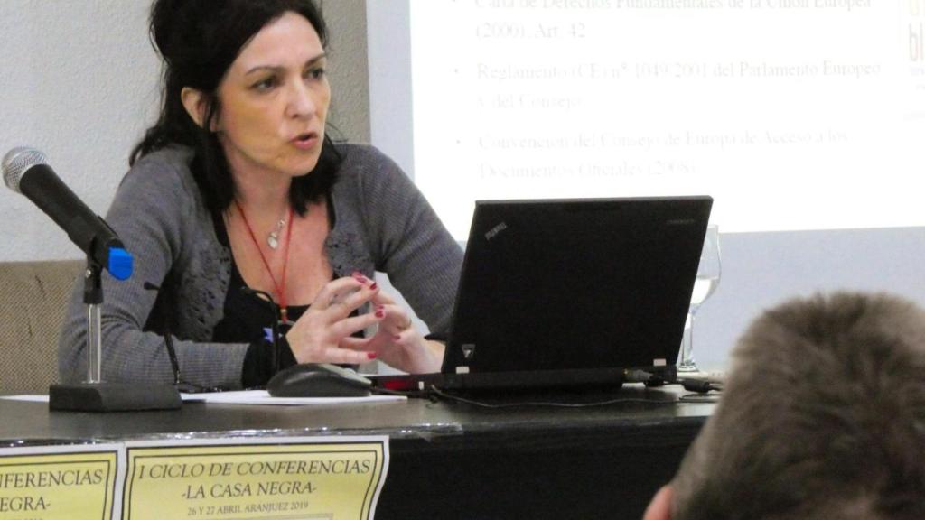 Marta Hernangomez, Directora Archivo Movimientos Sociales. Foto: Ministerio de Cultura.