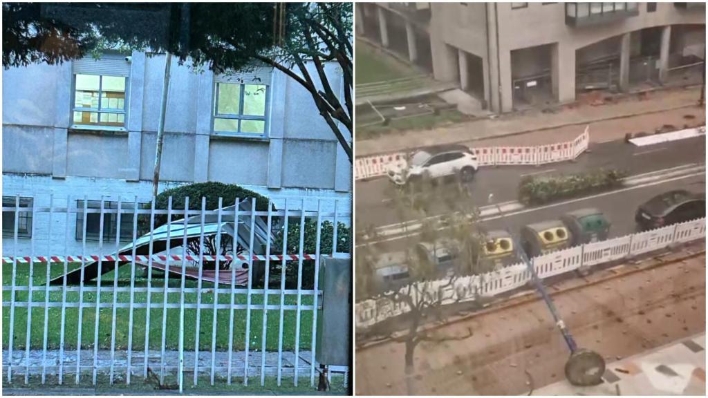 Incidencias por la borrasca Herminia.