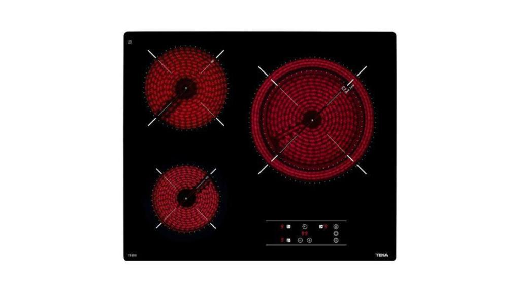 Placa vitrocerámica 3 fuegos Teka TB PRO 6315