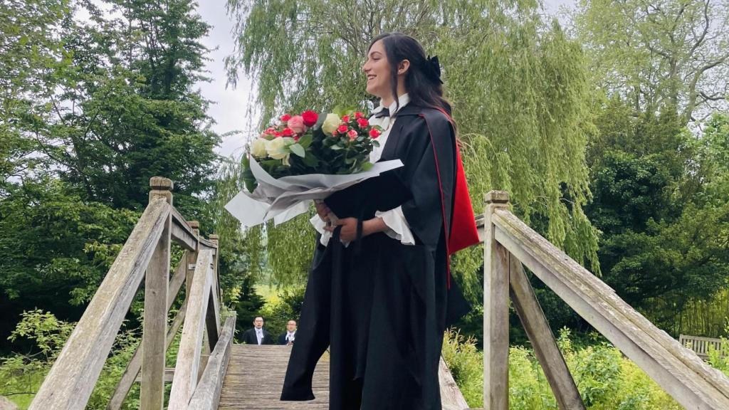 Isabel ha sido premiada por la Universidad de Cambridge.