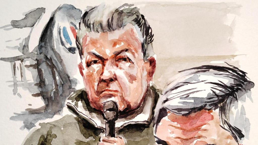 Dominique Pelicot durante el juicio.