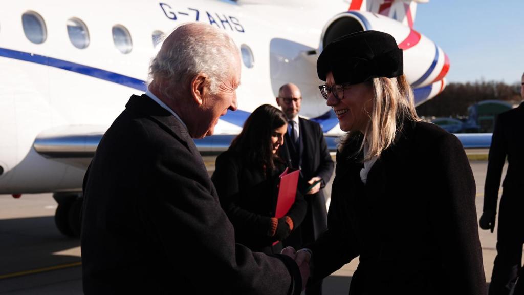 Carlos III, a su llegada a Polonia.