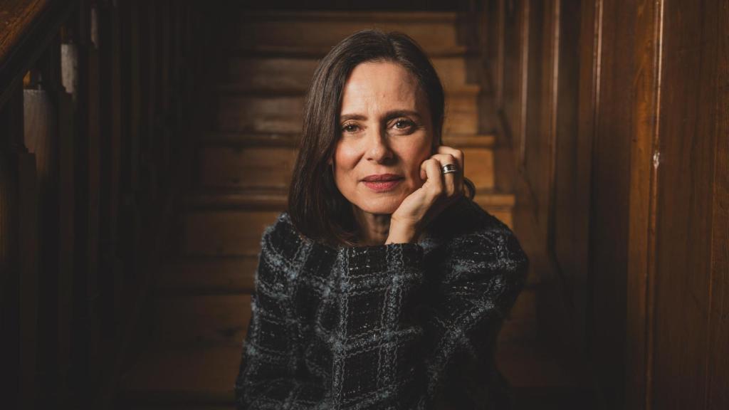 Aitana Sánchez-Gijón en la Academia de Cine. Foto: David Morales