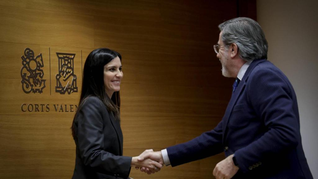 La diputada de Vox Miriam Turiel preside la comisión de investigación de la dana. Corts / José Cuéllar
