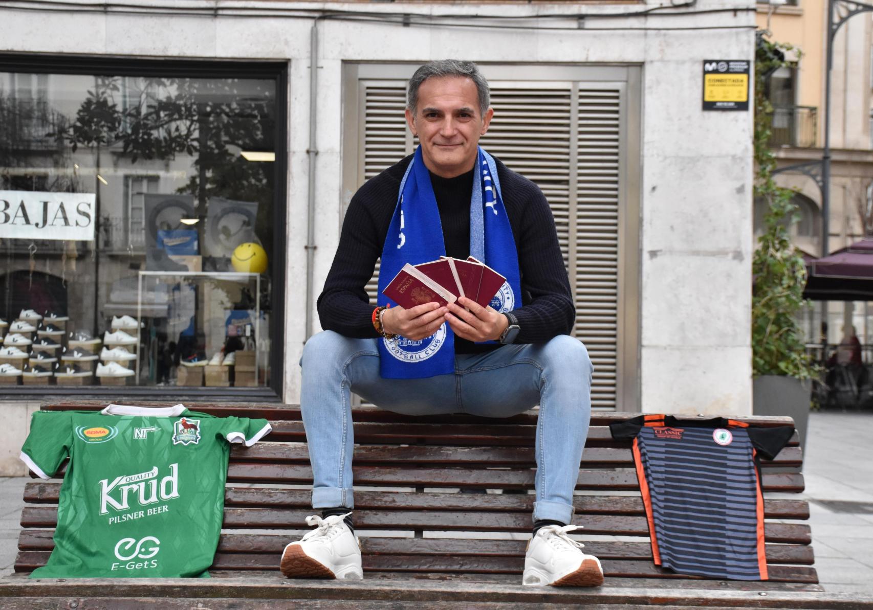 Manuel Retamero durante la entrevista con este periódico