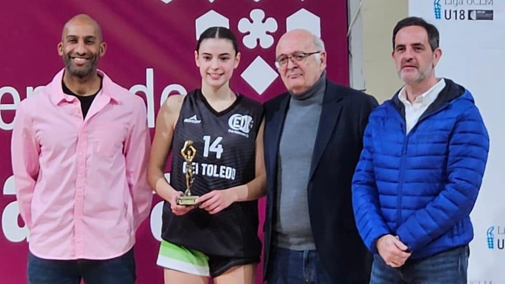 Cecilia Peinado, MVP del torneo.