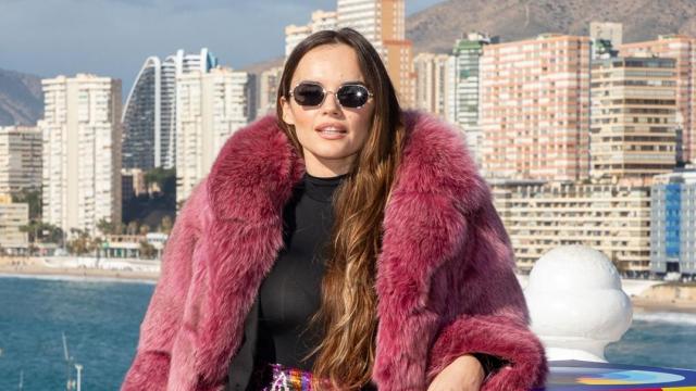 Melody, en una rueda de prensa antes de actuar en el Benidorm Fest 2025.