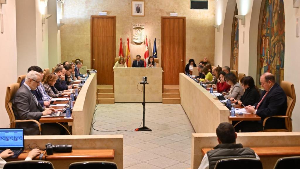 Pleno de presupuestos celebrado esta mañana