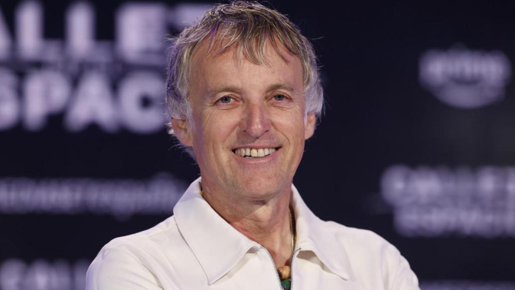 Jesús Calleja en la presentación de su viaje espacial este lunes.