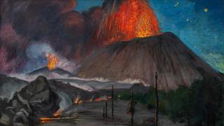 Gerardo Murillo: 'Dr. Atl, Erupción en apogeo', 1960. Foto: Fundación Casa de México en España