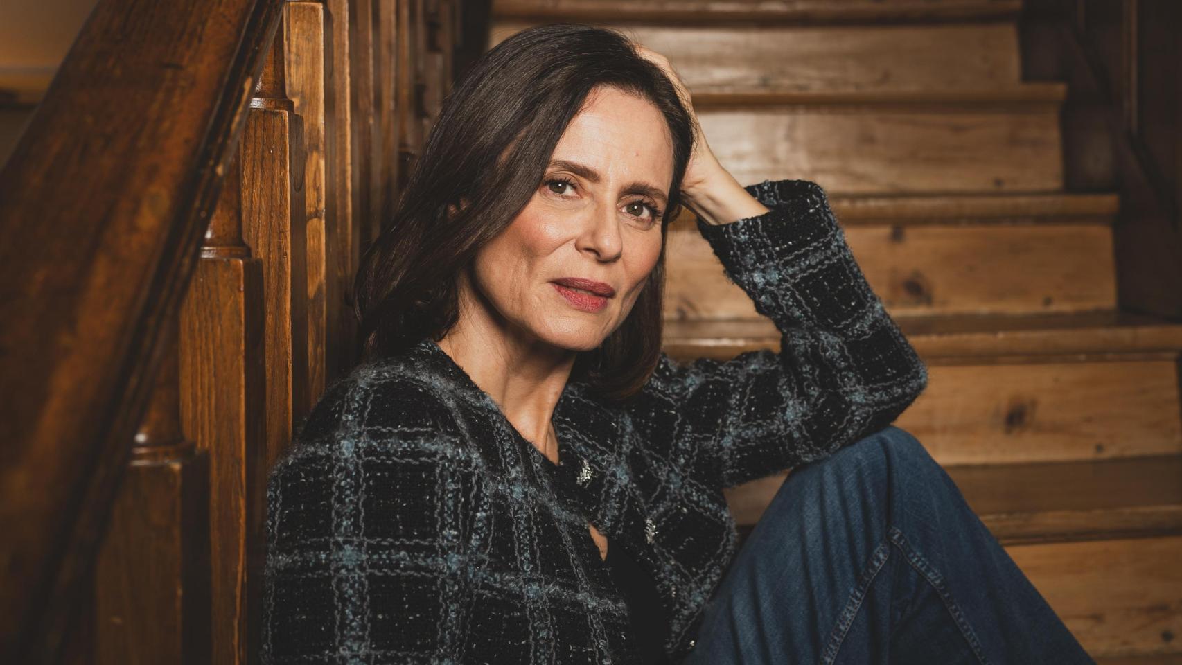 Aitana Sánchez-Gijón en la Academia de Cine. Foto: David Morales