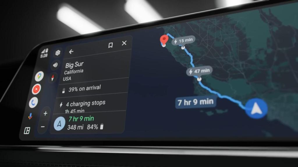 Google Maps en Android Auto