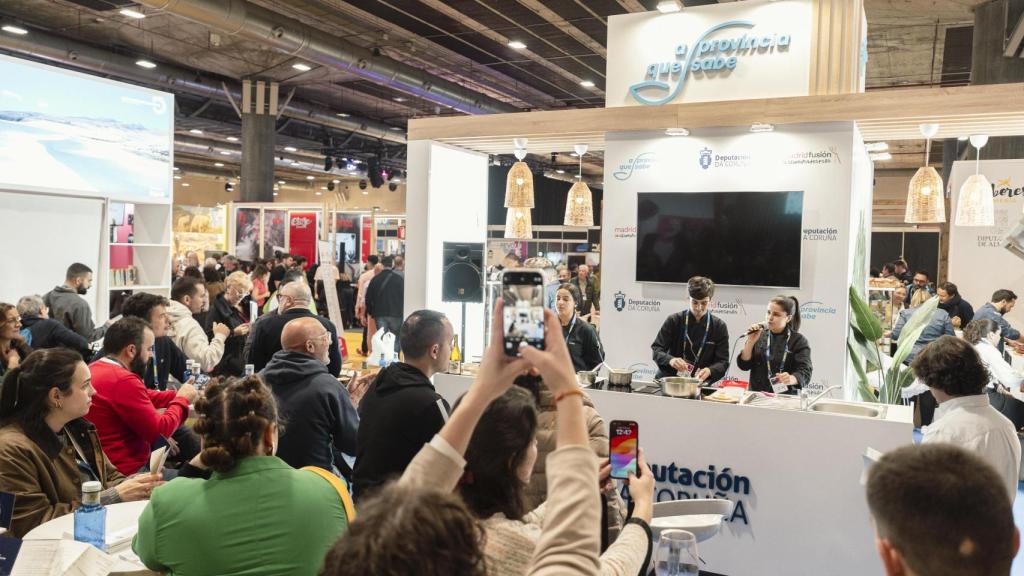 Fuerte presencia de la Diputación de A Coruña en Madrid Fusión