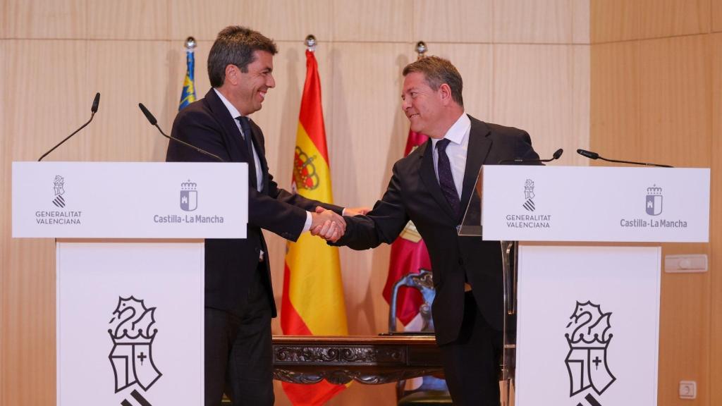 Mazón y Page, en una imagen de archivo. EE