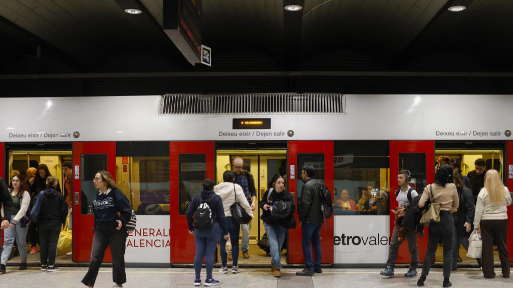 Metro de Valencia, imagen de archivo. Efe / Biel Aliño