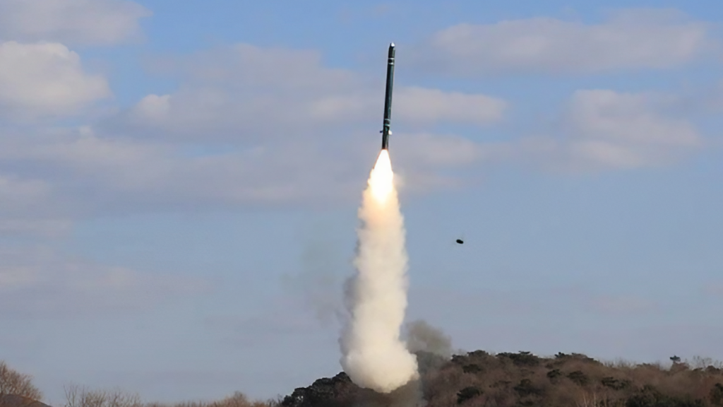 Lanzamiento de misil de crucero norcoreano