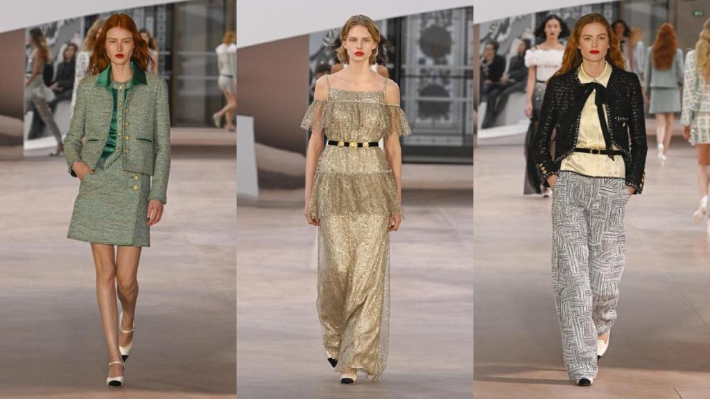 Siluetas de la colección Alta Costura primavera-verano 2025.