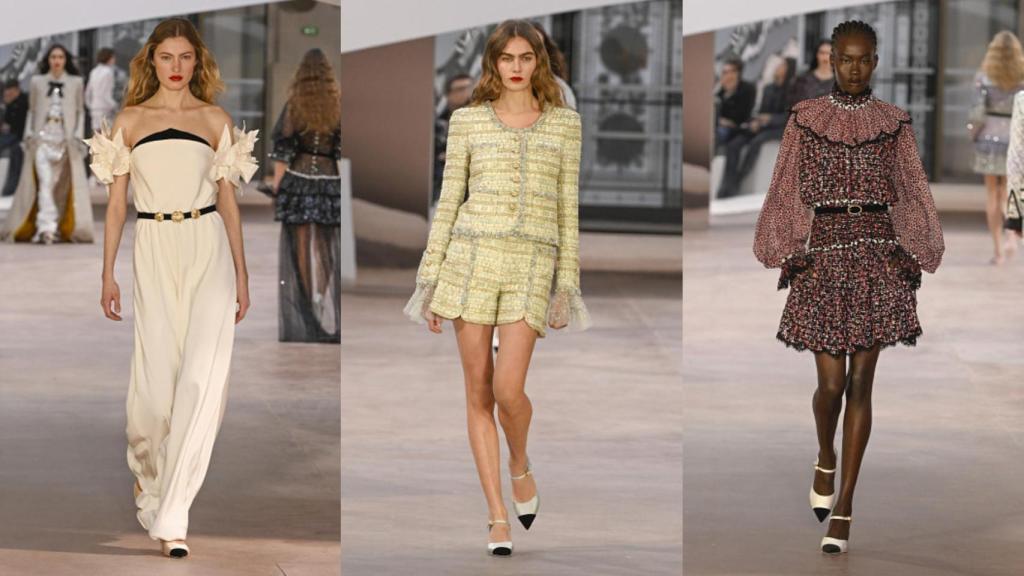 Siluetas de la colección Alta Costura primavera-verano 2025.